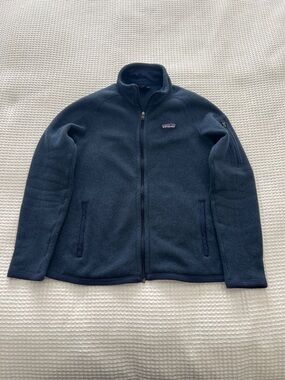 Patagonia Women's Better Sweater Dark Navy Full-Zip Jacket